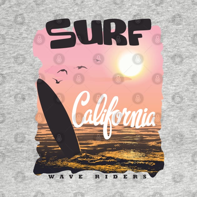 Surf California by Dojaja